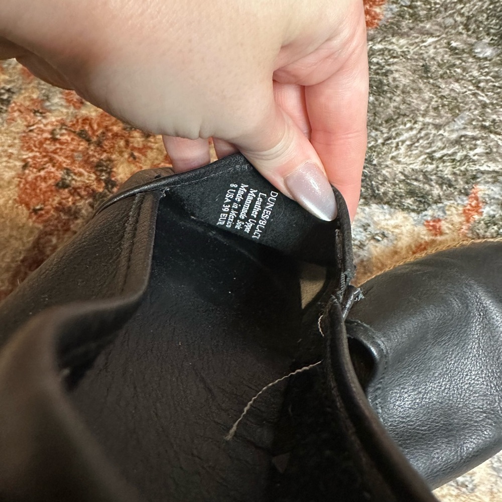 Charleston Shoe Co. Black Genuine Leather Slip On… - image 6